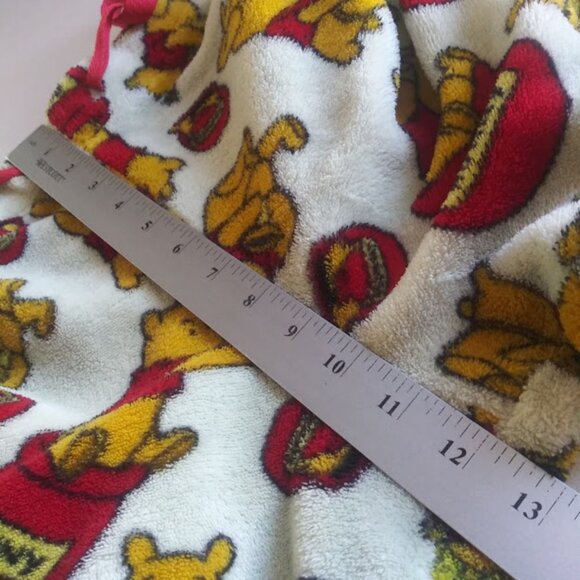 Disney women's size L yellow and red Winnie the Pooh pajama pants - Picture 10 of 14